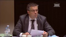 7 novembre 2013, Examen du projet de loi de finances 2014-mission transports : Bertrand Pancher déplore le désengagement de l'Etat en matière de politique  des transports et un manque de vision à long terme