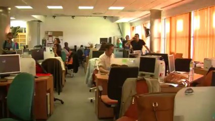 Employees fight closure of regional Spanish TV station