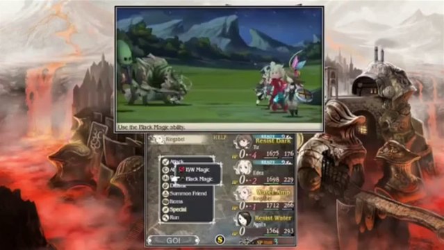 Bravely Default Gameplay