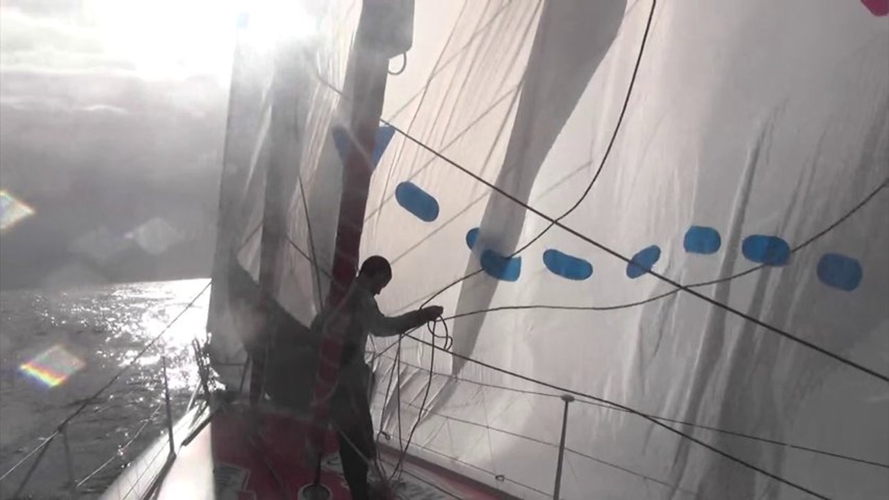 Jour 8 - Maître CoQ (IMOCA) - Transat Jacques Vabre 2013