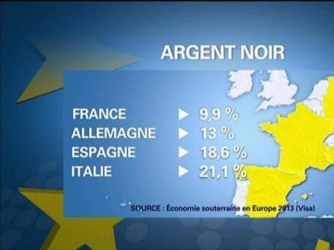 Tour d'Europe: la France, pays d'Europe qui fraude le moins sur l'argent noir - 14/11