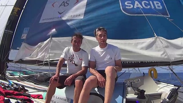 Jour 8 - Rennes Métropole / St-Malo Agglomération (Multi50) - Transat Jacques Vabre 2013