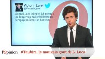 #tweetclash : #Taubira, le mauvais goût de L. Luca