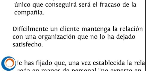 El personal de operaciones en su funcion de marketing de servicios