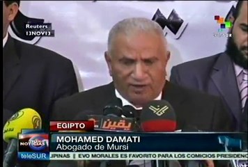 Mohamed Mursi afirma haber sido secuestrado por el ejército
