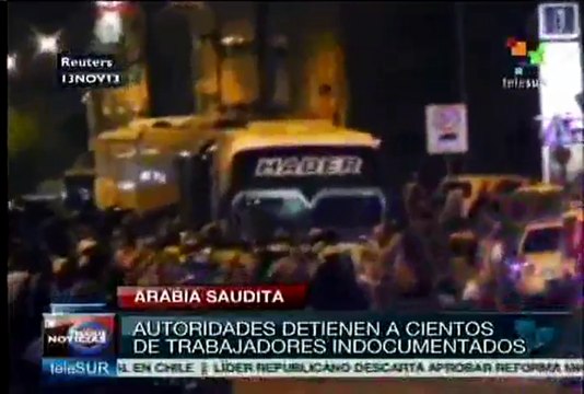 Autoridades saudíes detienen a cientos de inmigrantes indocumentados