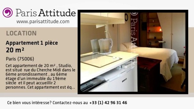 Appartement Studio à louer - St Placide, Paris - Ref. 8097