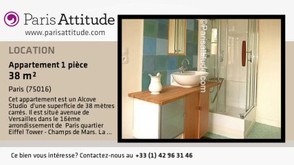 Appartement Alcove Studio à louer - Maison de la Radio, Paris - Ref. 1719