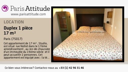 Duplex Studio à louer - Batignolles, Paris - Ref. 7801