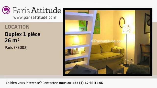 Duplex Alcove Studio à louer - Montorgueil, Paris - Ref. 3209