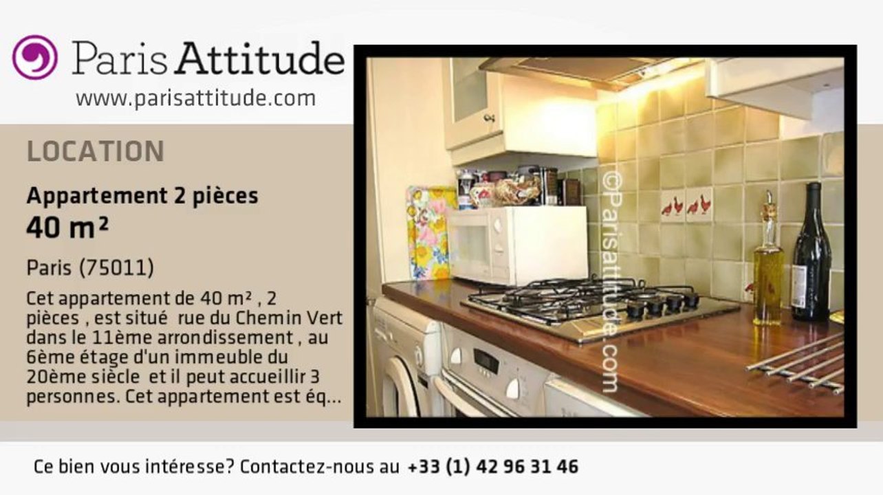 Appartement 1 Chambre à louer - Bastille, Paris - Ref. 1785