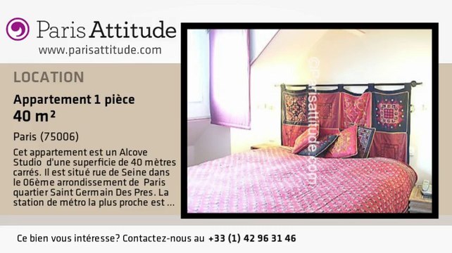 Appartement Alcove Studio à louer - St Germain, Paris - Ref. 2793