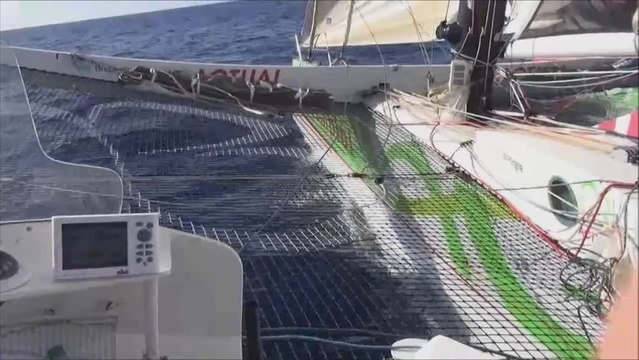 Jour 8 - Actual (Multi 50) - Transat Jacques Vabre 2013