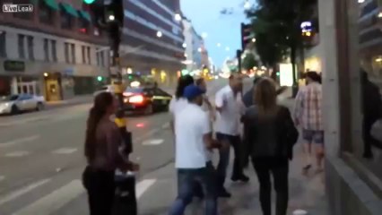 Swedes get mob attacked by Immigrants