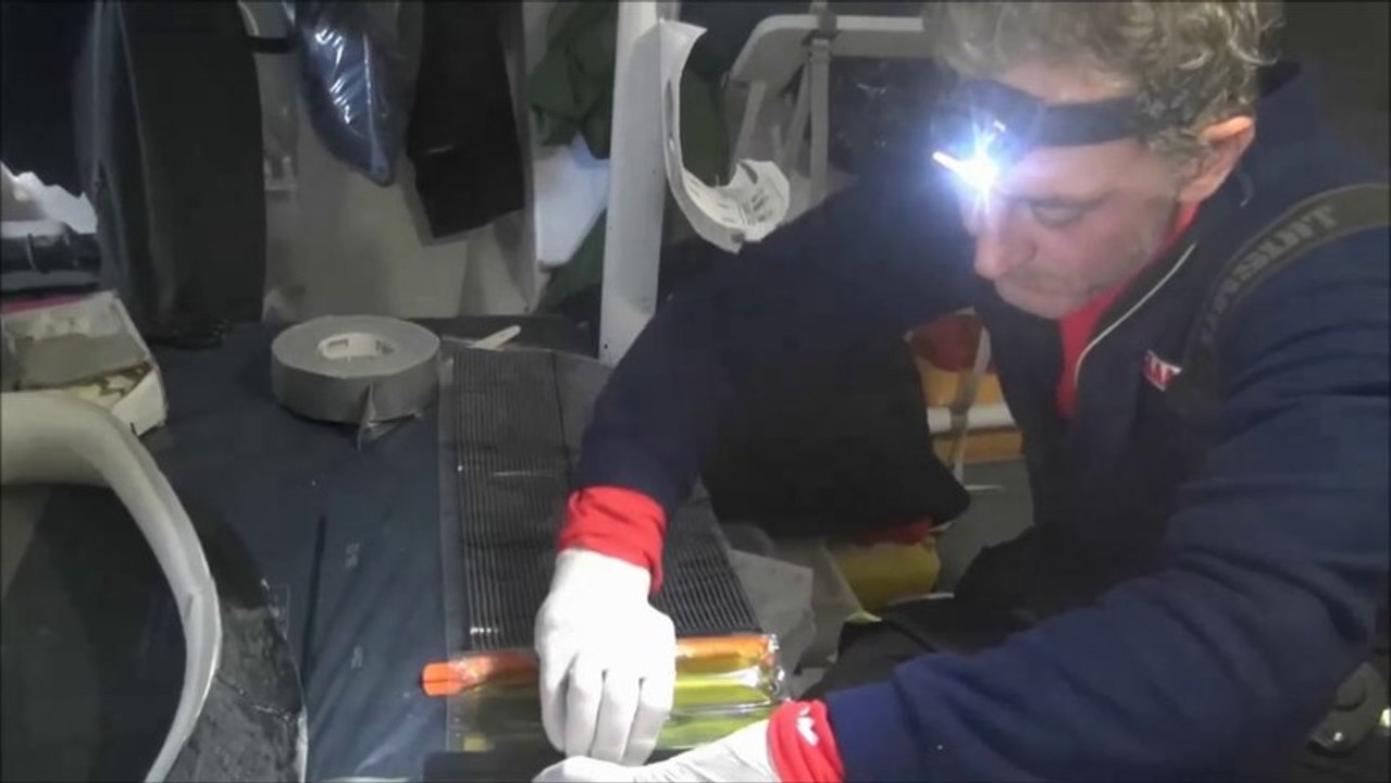 Jour 8 - Team Plastique (IMOCA) - Transat Jacques Vabre 2013