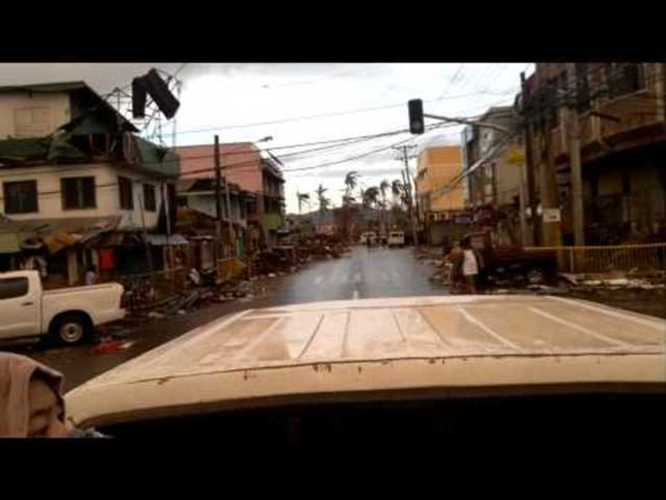 Drive Through Tacloban Reveals Extent of Devastation