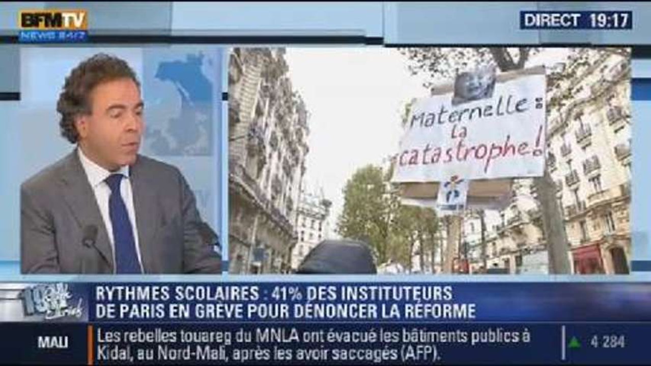 Luc Chatel: l'invité de Ruth Elkrief - 14/11