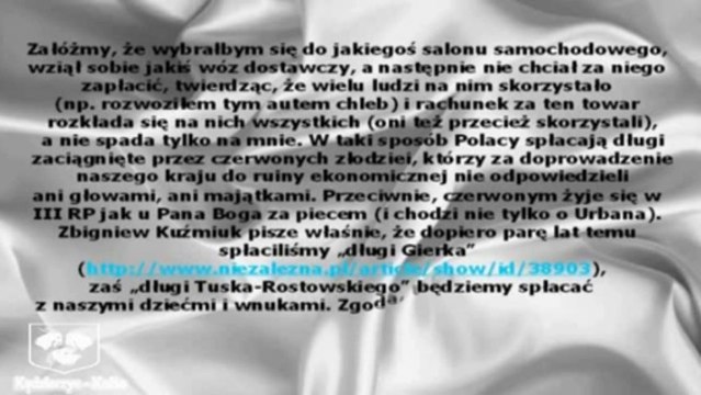 Cała prawda o rządzących - Wożąc chleb