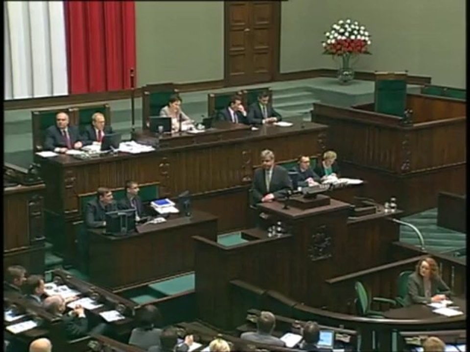 Kosma Złotowski - wystąpienie z dnia 11 października 2013 r.