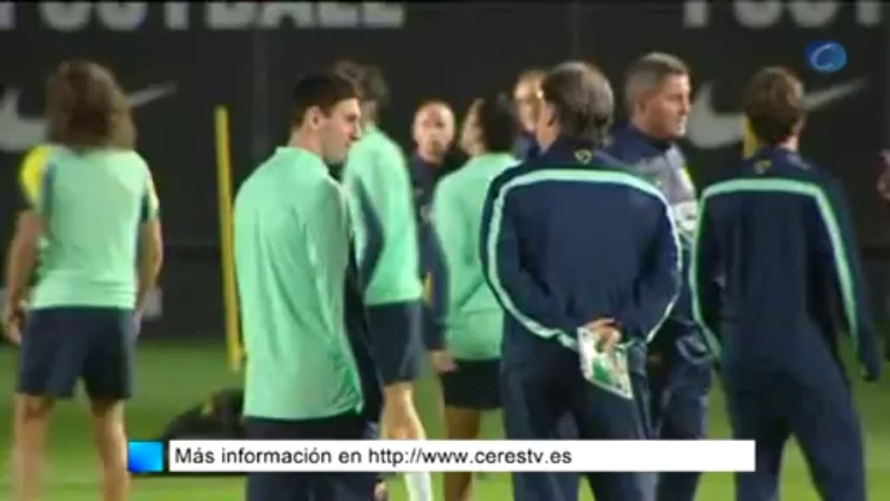 Messi continúa con su plan de recuperación
