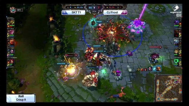 WCG 2013 Qualifiers H/L_SKT T1 vs CJ Frost Set2_WCG한국대표선발전 하이라이트 SKT T1 vs CJ Frost by Ongamenet