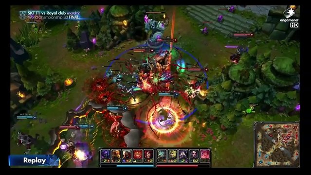 롤드컵 결승전_WC S3 Final SKT T1 vs Royal Club Match2_by Ongamenet