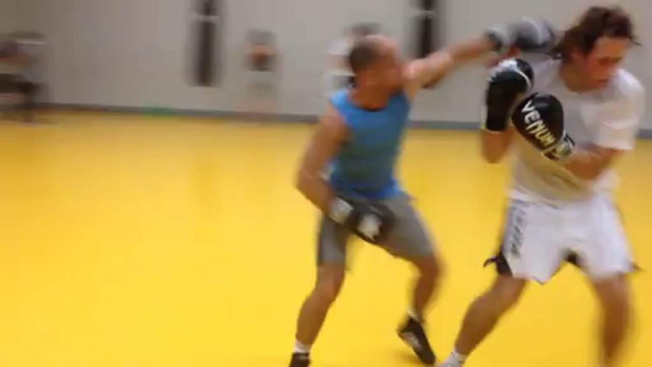 Petit sparring entraînement le 14.11.2013