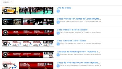 Crear una Lista de Reproducción a Nuestro Canal de Youtube