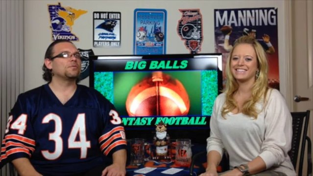Big Balls Fantasy Football - Intro - Week 11 Picks, Bears Lose to Lions, & Studs for 3 Big Games - 116