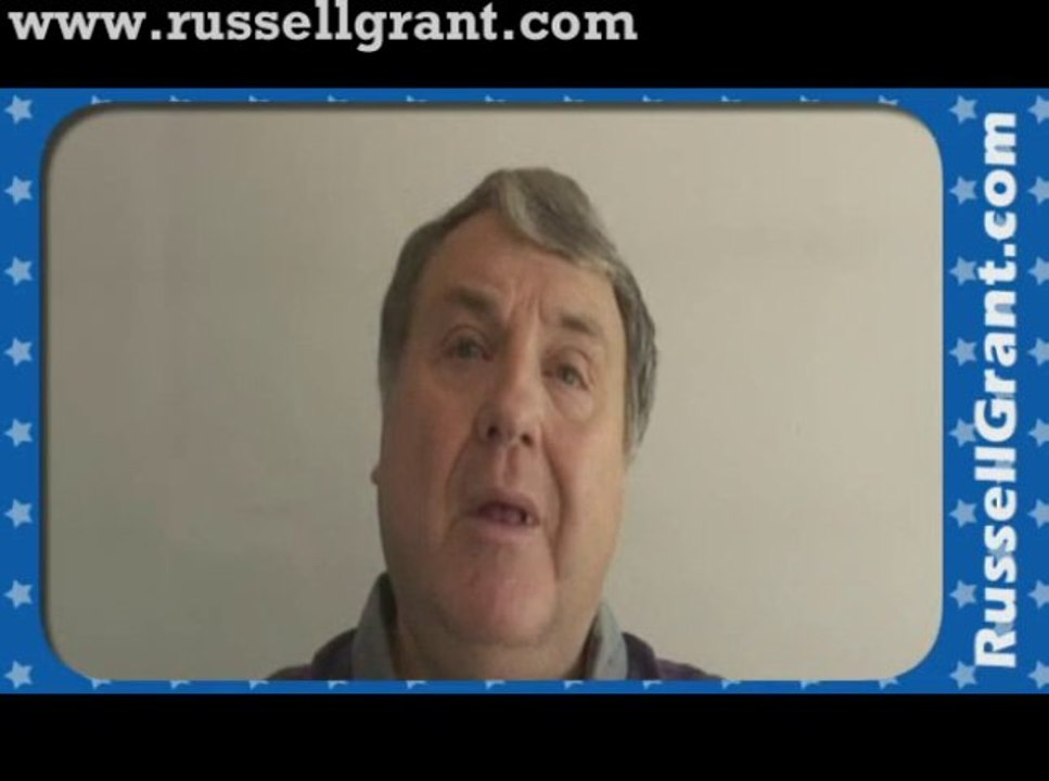 Russell Grant Video Horoscope Virgo November Friday 15th 2013 www.russellgrant.com