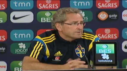 Brasil 2014 - Hamren: "Esto no es un CR7 contra Ibra"