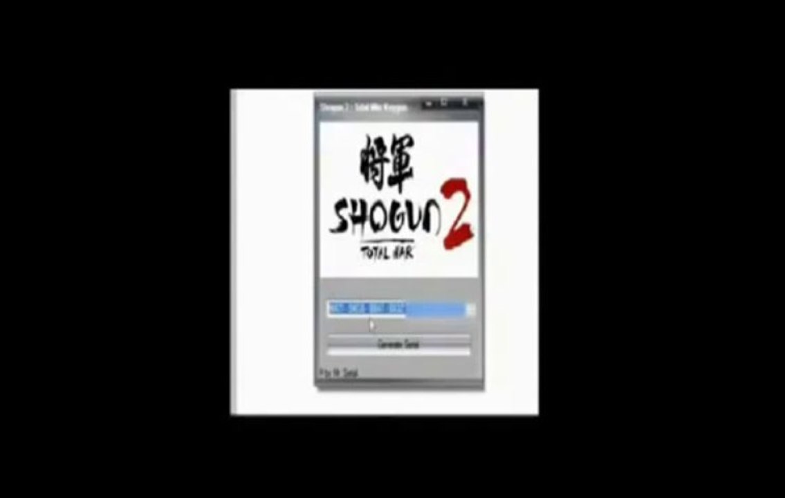 Shogun 2 Total War KEYGEN free