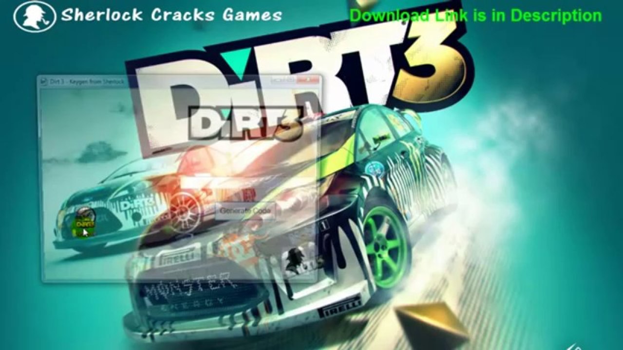 Dirt 3 Keygen Key generator Free Download