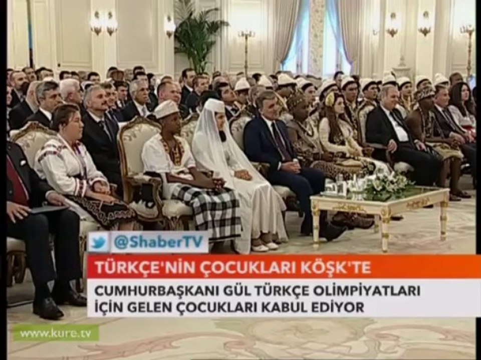 Türkçe'nin Çocukları Köşk'te