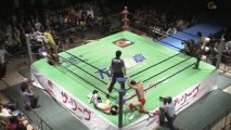 BRAVE (Katsuhiko Nakajima, Mohammed Yone & Taiji Ishimori) vs. Daisuke Harada, Hitoshi Kumano & Yoshinari Ogawa (NOAH)