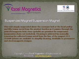 Suspended magnet, suspended magnet manufacturer, suspension magnet