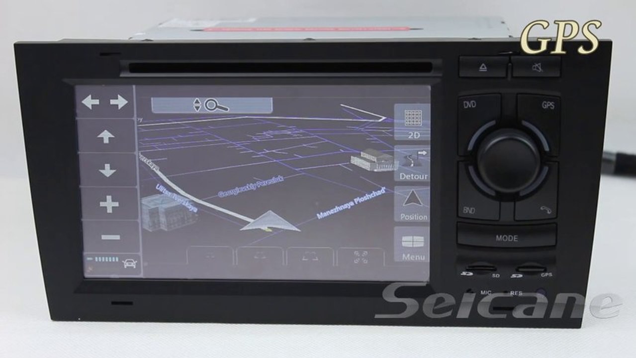 audi a6 aftermarket nav stereo with bluetooth