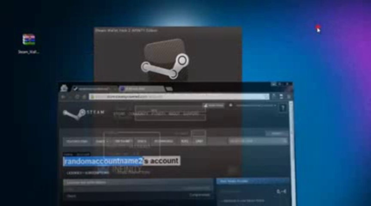 ▶ Steam Wallet Hack Pirater ' Link In Description 2013 - 2014 Update