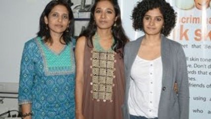 Tannishtha Chatterjee @ Dark is Beautiful Campaign Launch !