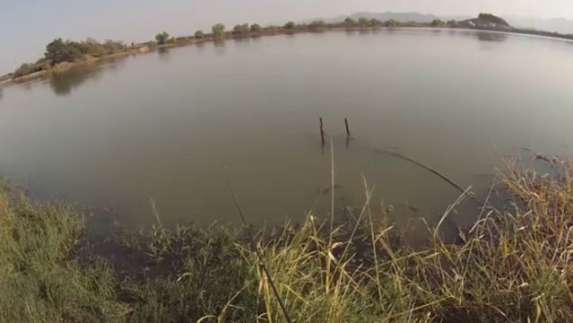 창원 산남지 3671 더 아래 시도 11.13.2013 GoPro Bass Fishing