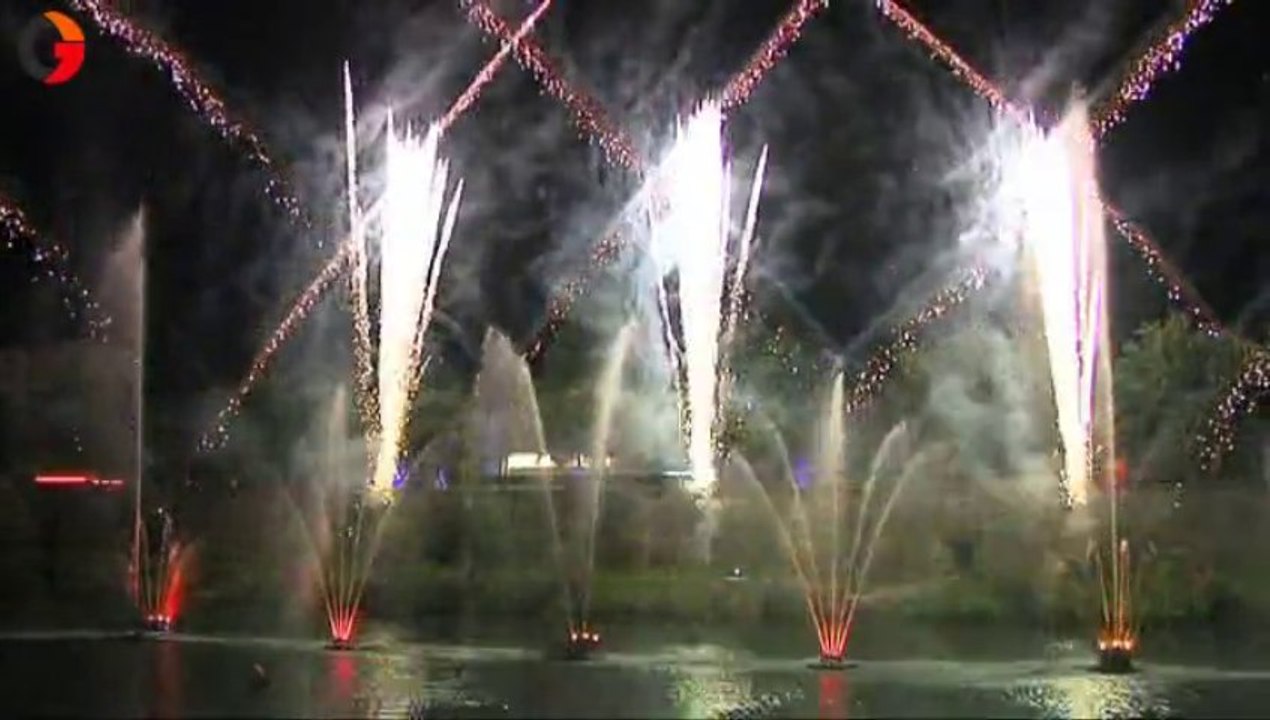 Alès Les fontaines lumineuses une alliance entre l’eau et la lumière