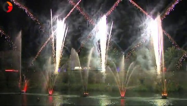 Alès Les fontaines lumineuses une alliance entre l’eau et la lumière