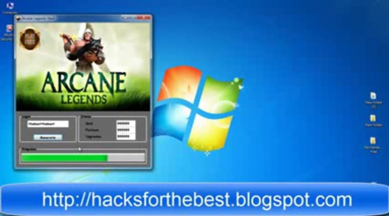 ▶ Arcane Lengeds Hack / Pirater [Link In Description] November - December 2013 Update