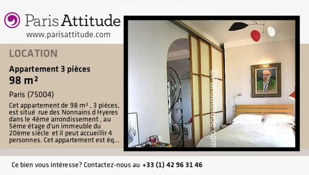 Appartement 2 Chambres à louer - St Paul, Paris - Ref. 6258