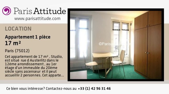 Appartement Studio à louer - Gare de Lyon, Paris - Ref. 5751
