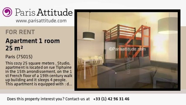 Studio Apartment for rent - Motte Piquet Grenelle, Paris - Ref. 7210