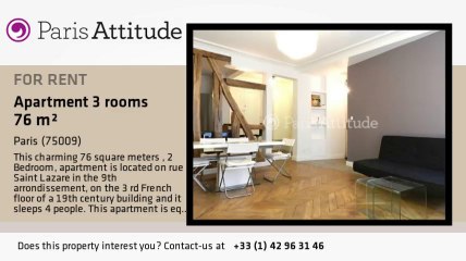 2 Bedroom Apartment for rent - Notre Dame de Lorette, Paris - Ref. 8473