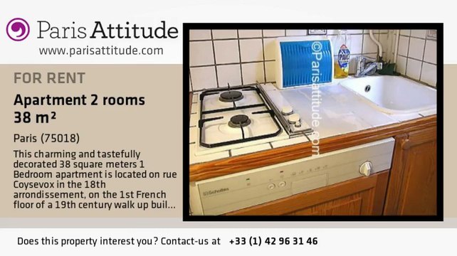 1 Bedroom Apartment for rent - Montmartre, Paris - Ref. 5135
