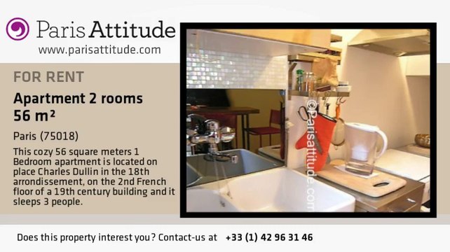 1 Bedroom Apartment for rent - Sacré Cœur, Paris - Ref. 4357