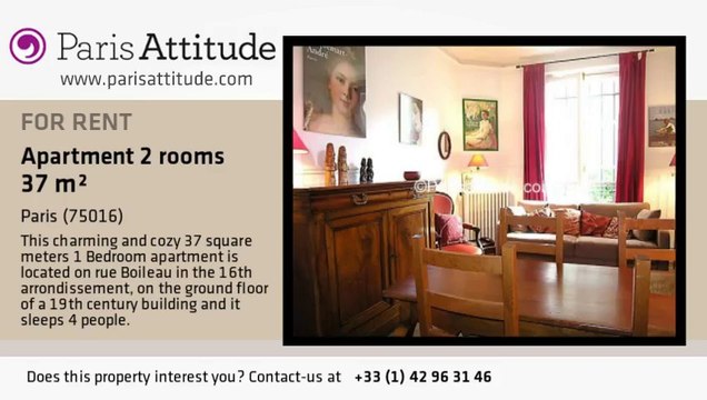 1 Bedroom Apartment for rent - Porte de St Cloud, Paris - Ref. 4535